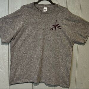 Gildan Heather Gray T-Shirt with UCAN Graphic